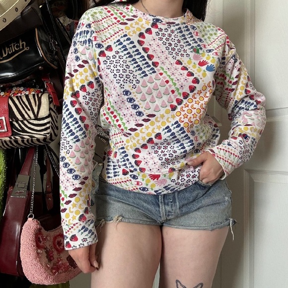 CHAMPION FRUIT CREWNECK SMALL - Picture 2 of 4